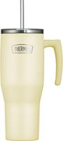 Thermos Terminis puodelis su šiaudeliu Thermos Refreshing 1,1 l, matinė geltona