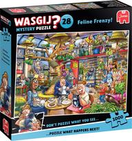 Royal Jumbo BV Wasgij Mystery 28 Feline Frenzy, Puzzle, 1000 pieces (JU00506)