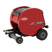 Žaislas konstruktorius BRIXIES Plus 222.817 ruloninis presas Kuhn VB 3260