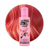 Plaukų dažai Crazy Color Semi-Permanent Hair Dye Pretty Peach COL003002, pusiau ilgalaikiai, nr. 81, 100 ml