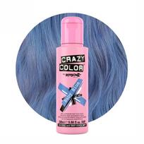 Plaukų dažai Crazy Color Semi-Permanent Hair Dye Baby Blue COL003005, pusiau ilgalaikiai, nr. 84, 100 ml