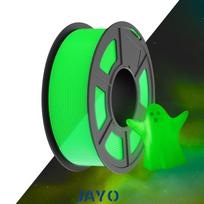 3D Plastikas JAYO PLA žalias šviečiantis tamsoje 1.75mm/1kg