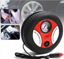 Mini kompresorius automobilio ratams 12v su manometru