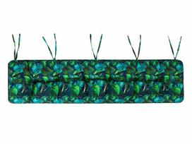 Pagalvė suolui Hobbygarden Etna 3D 120x40 cm, žalia