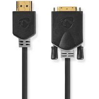Nedis HDMI to DVI-D, 2m CCBW34800AT20