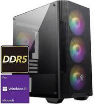 TopPC MSI Gaming AMD Lite, 650W, B850, Ryzen 5 9600X, 32GB (2x16) DDR5, 480GB NVMe, Windows 11 Pro DATK372-1387758