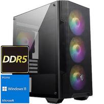 TopPC MSI Gaming AMD Lite, 650W, B850, Ryzen 5 9600X, 32GB (2x16) DDR5, 1TB NVMe Gen4, Windows 11 Home DATK372-1387766