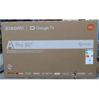 IŠPARDAVIMAS. Xiaomi QLED TV A Pro 2026 50" | IŠPARDAVIMAS. | Xiaomi QLED TV A Pro 2026 | 50 | Smart TV | Google TV | 4K UHD | PAŽEISTA PAKUOTĖ | ELA6088EUSO