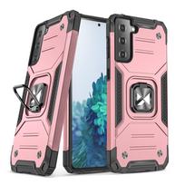 Wozinsky Ring Armor dėklas Galaxy S22 Ultra – auksinis