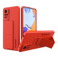 Wozinsky Kickstand dėklas Xiaomi Redmi Note 11 Pro – raudonas