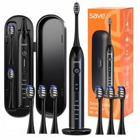 Save ML939 soninis dantų šepetėlis, 96 000 vibr./min., 5 režimai, 6 galvutės