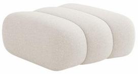 Pufas Cosmopolitan Design Koge Eden 2, šviesiai smėlinė, 95 cm x 95 cm x 40 cm