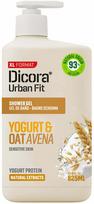 Kūno prausimosi želė Dicora Protein Yogurt & Oats, 825 ml
