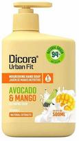 Skystas muilas, rankoms su glicerinu Dicora Avocado & Mango, mango/avokadas, 500 ml
