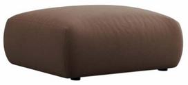 Pufas Cosmopolitan Design Matera COS_POUF_44_F1_MATERA2, šokolado sp., 68 cm x 86 cm x 40 cm