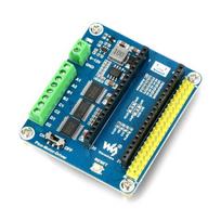 DC variklio valdiklio modulis - keturių kanalų - priedėlis skirtas Raspberry Pi Pico - Waveshare 19764