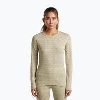 Moteriškas termo džemperis Icebreaker Merino 260 Tech Vertex Crewe Undyed/Cumin