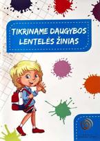 KNYGA Tikriname daugybos lentelės žinias