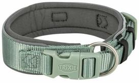 TRIXIE Premium antkaklis, l. platus, L: 46-55 cm/50 mm, šalavijo/grafito