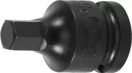 Grąžtas Bgs Technic Antgalis smūginis | 12,5 mm (1/2") | Hex šešiakampis 10 mm (5485-10)