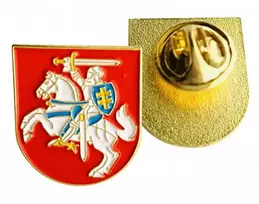 Metalinis ženkliukas Vytis