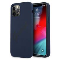 Guess silikoninis dėklas iPhone 12 Pro Max – mėlynas