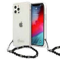 Guess skaidrus dėklas iPhone 12 Pro Max – Pearl