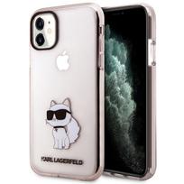 Karl Lagerfeld dėklas iPhone 11/XR – rožinis