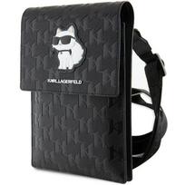 Karl Lagerfeld telefono rankinė Choupette – juoda