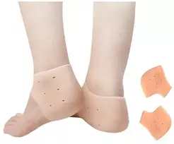 Silikoninės pagalvėlės kulnams nuo įtrūkimų, 2 vnt.