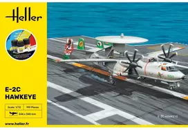 Heller Grumman E-2C Hawkeye plastikinis lėktuvo modelis dovanų komplektas 1/72