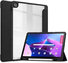 Dėklas knygutė Lenovo Tab M10 Plus 3GEN, 10.6", TB125, TB128 - Juodas