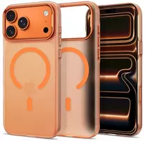 Dėklas TECH-PROTECT MAGZERO MAGSAFE IPHONE 17 PRO MAX / 18 PRO MAX MATTE COSMIC Oranžinis