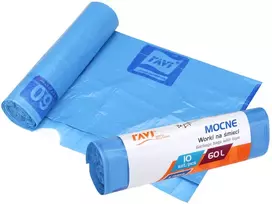 Šiukšlių maišai su juosta 60 l, 10 vnt., 18.5 x 4.5 x 4.5, 00714, Simple Solution