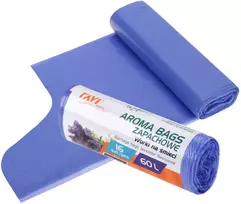 AROMA BAGS šiukšlių maišai 60 l, levandų kvapo, 16 vnt., 16.5 x 4 x 4, 00752, Simple Solution