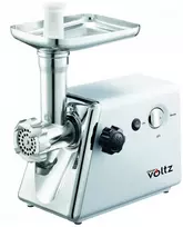 Mėsmalė su pomidorų sulčiaspaudės priedu, 1800 W, balta, 555V51991C, Oliver Voltz