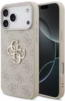 Dėklas Guess 4G Big Logo, skirtas iPhone 18 Pro Max / iPhone 17 Pro Max, rožinis