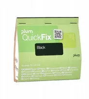 Pleistrai PLUM QuickFix Juodas, 45 vnt.