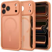 Dėklas TECH-PROTECT BASICMAG MAGSAFE IPHONE 17 PRO MAX / 18 PRO MAX MATTE COSMIC Oranžinis