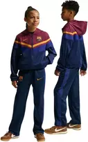 Vaikų marškinėliai Nike FC Barcelona Home tamsiai mėlyni-bordo IO3566 682 (L)