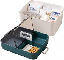 Relaxdays Plastikinė medicininė dėžutė