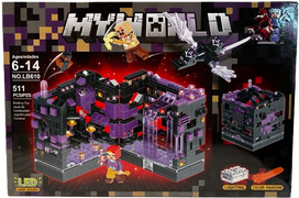 Konstruktorius LED MineCraft My World 610