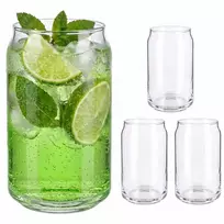 Gertuvė Relaxdays 480 ml didelė aukšta stiklinė