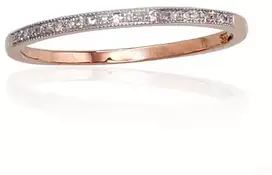 Diamond Sky Jewelry Auksinis žiedas su deimantais „Babylon II“
