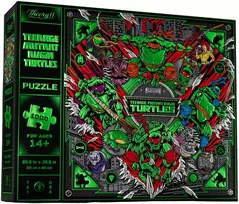 Theory 11 Dėlionė - Theory11 Teenage Mutant Ninja Turtles 1 000 dalių dėlionė 65 × 65 cm