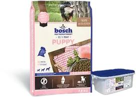 Bosch Petfood Puppy 7,5kg + Puppy Milk 2kg