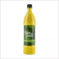 Airsoft BB rutuliukai Combat Zone Basic 0,12 g 6 mm 5000 vnt. geltoni