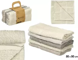 Kinvara Medvilninių virtuvinių rankšluosčių rinkinys (5 vnt.), dydis 50 × 50 cm, 2,5 × 25 × 12,5 cm, 10024 K