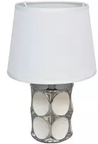 Keraminė stalinė lempa Turku, 18.00 × 18.00 × 27.00 cm, DECORLIFE
