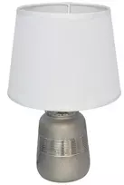 Keraminė stalinė lempa Rough, 18.00 × 18.00 × 28.00 cm, DECORLIFE